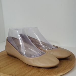 Sam Edelman Noah Tan Leather Women's Ballet Flats Size 9